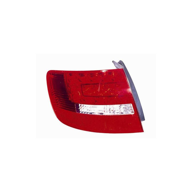 FANALE POST SX BIANCO/ROSSO SENZA LED LED ESTERNO AUDI A6 (4FH/4F2/4F5) 2008 2010 OEM 4F9945095E