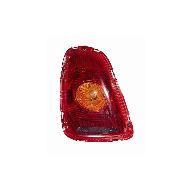 FANALE POST SX ARANCIO/ROSSO CON MINI CABRIO (R57) 2008 2010 OEM 63212757011