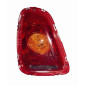 FANALE POST SX ARANCIO/ROSSO CON MINI CABRIO (R57) 2008 2010 OEM 63212757011