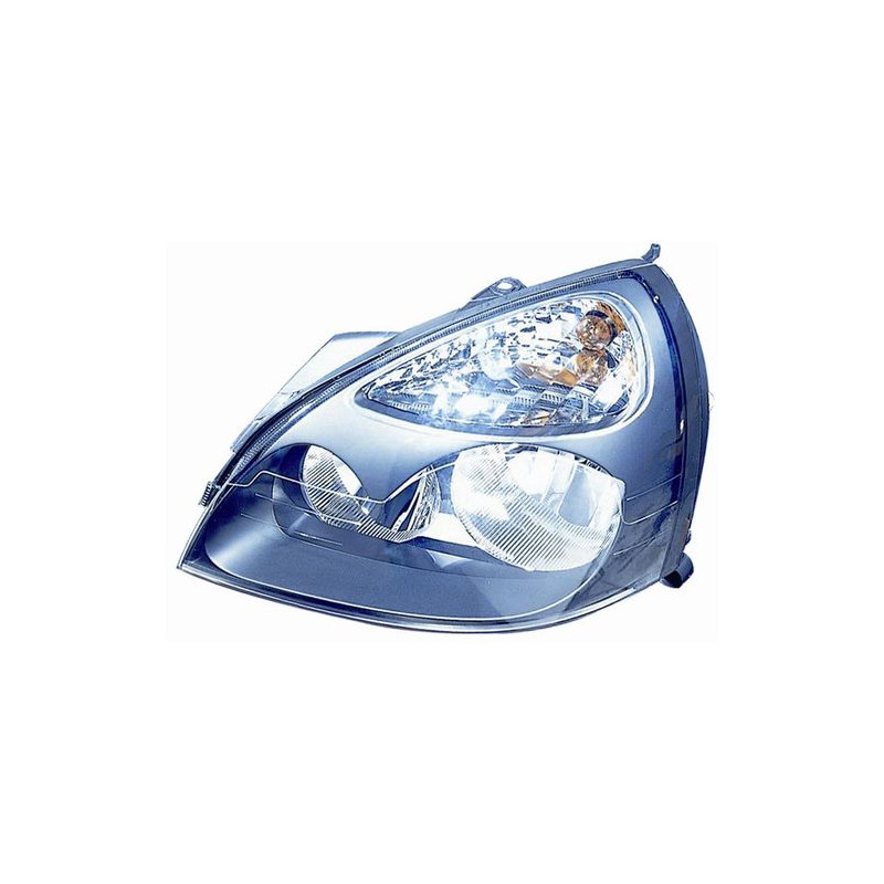 FARO FANALE PROIETTORE SX H7,H1 NERA RENAULT CLIO II/CAMPUS/THALIA (BB/CB) 2001 2006 OEM 7701054058
