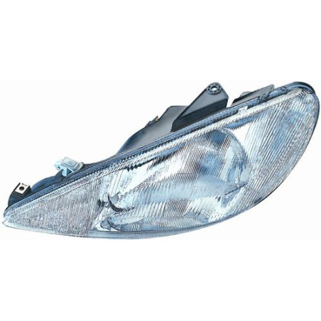 FARO FANALE PROIETTORE SX 1 H4 T�V ELETTRICA PEUGEOT 206 (2A/2C/2D/2E/2K) 1998 2009 OEM 6204S7