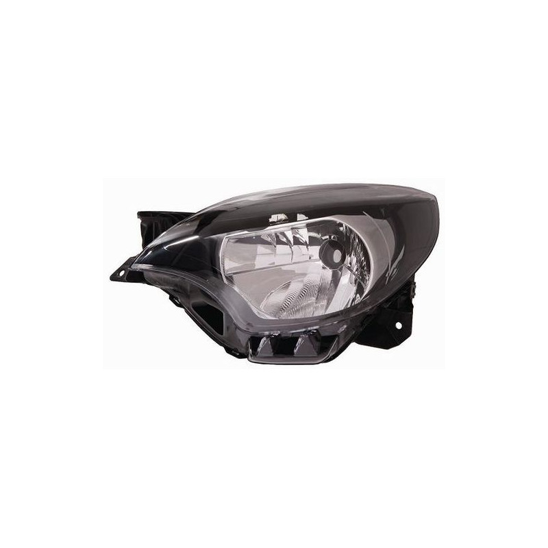 FARO FANALE PROIETTORE SX H4 NERA ELETTRICA RENAULT TWINGO (CN0) 2012 2014 OEM 260609966R