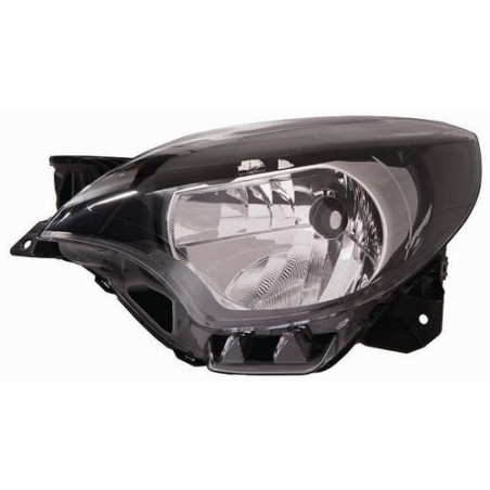 FARO FANALE PROIETTORE SX H4 NERA ELETTRICA RENAULT TWINGO (CN0) 2012 2014 OEM 260609966R
