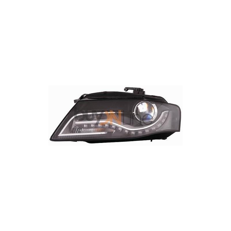 FARO FANALE PROIETTORE SX XENON ORIENTABILE AL NERA LED AUDI A4 (8KH/8K2/8K5) 2007 2011 OEM 8K0941029G
