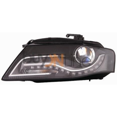 FARO FANALE PROIETTORE SX XENON ORIENTABILE AL NERA LED AUDI A4 (8KH/8K2/8K5) 2007 2011 OEM 8K0941029G