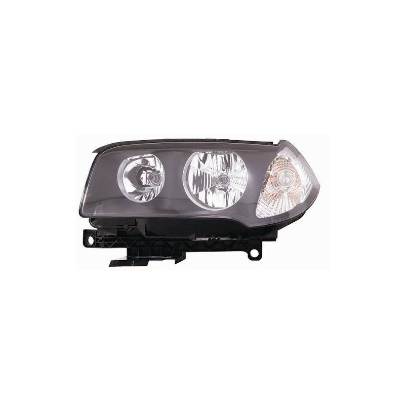 FARO FANALE PROIETTORE SX H7,H7 NERA BIANCO BMW X3 (E83) 2004 2007 OEM 63123418411