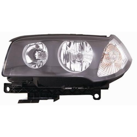 FARO FANALE PROIETTORE SX H7,H7 NERA BIANCO BMW X3 (E83) 2004 2007 OEM 63123418411