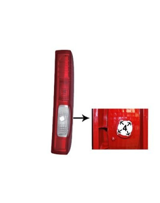 FANALE POST SX SENZA 3 ATTACCO A 4 FORI NISSAN PRIMASTAR (X83) 2006 2016 OEM 8200415250