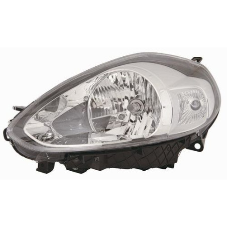 FARO FANALE PROIETTORE DX H4 GRIGIO FIAT PUNTO (199) 2012  OEM 51937149