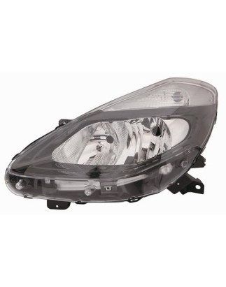 FARO FANALE PROIETTORE SX 2H7 NERA ELETTRICA RENAULT CLIO III (BR0 1/CR0 1) 2009 2013 OEM 260603106R