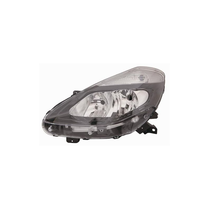 FARO FANALE PROIETTORE SX 2H7 NERA ELETTRICA RENAULT CLIO III (BR0 1/CR0 1) 2009 2013 OEM 260603106R