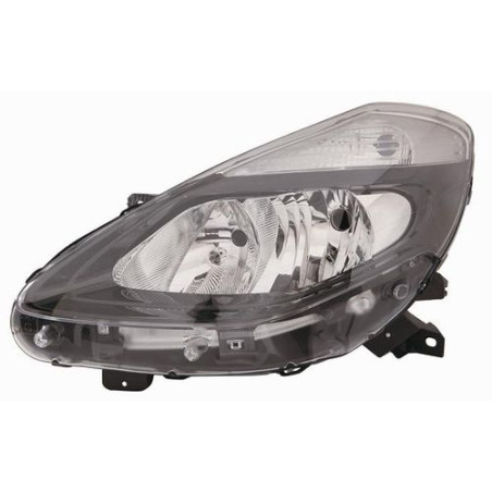 FARO FANALE PROIETTORE SX 2H7 NERA ELETTRICA RENAULT CLIO III (BR0 1/CR0 1) 2009 2013 OEM 260603106R