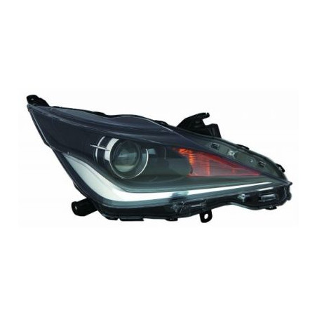 FARO FANALE PROIETTORE SX H1R2 LED NERA LED ELETTRICA TOYOTA AYGO (B4) 2014 2018 OEM 811700H130