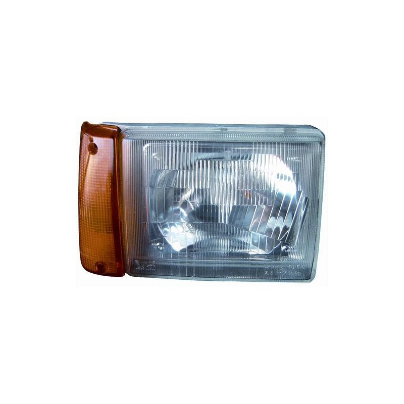 FARO FANALE PROIETTORE DX R2 *NO DEPO* ARANCIO ELETTRICA FIAT PANDA (141) 1986 2003 OEM 7680822