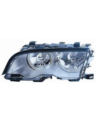 FARO FANALE PROIETTORE DX H7,H7 ARGENTO SILVER ELETTRICA BMW SERIES 3 SDN (E46) 1999 2002 OEM 63128380176
