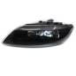 FARO FANALE PROIETTORE SX 2H7 NERA AUDI Q7 (4LB) 2006 2009 OEM 4L0941029