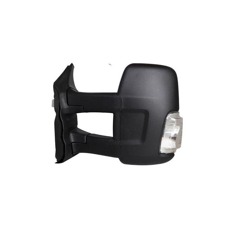 RETROVISORE MANUALE SX LUNGO NERO 2 BIANCO 5W FORD TRANSIT (F3/FCD/FDD/FAD/FED) 2013 2019 OEM 1855243