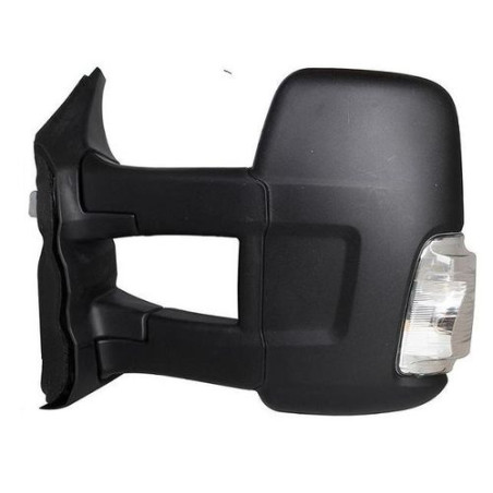 RETROVISORE MANUALE SX LUNGO NERO 2 BIANCO 5W FORD TRANSIT (F3/FCD/FDD/FAD/FED) 2013 2019 OEM 1855243