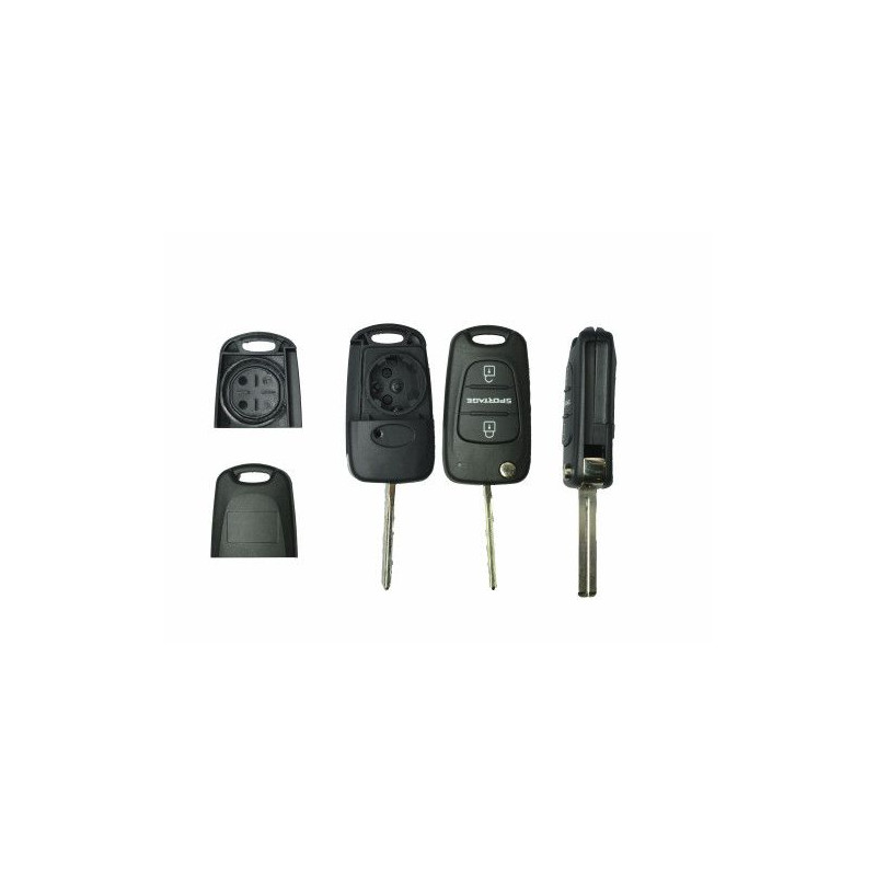 GUSCIO PER CHIAVI NERO 3 SCRITTA SPORTAGE TOY49 KIA PICANTO (SA) 2004 2008