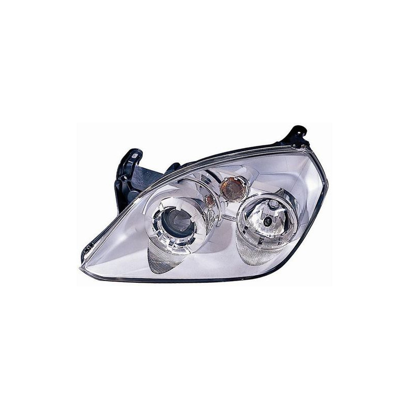 FARO FANALE PROIETTORE SX H1,H7 CROMATA ELETTRICA OPEL TIGRA CABRIO TWINTOP (X04) 2004 2009 OEM 93164832