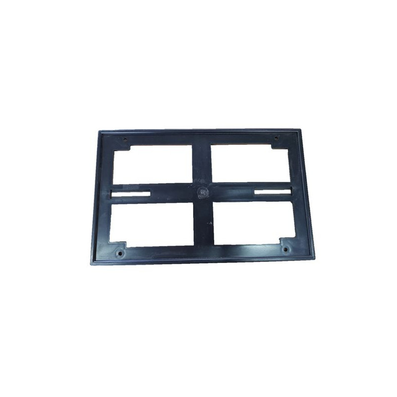 PORTATARGA POST QUADRO PLASTICA (22,5X35X5 , TIPO EUROPEO)