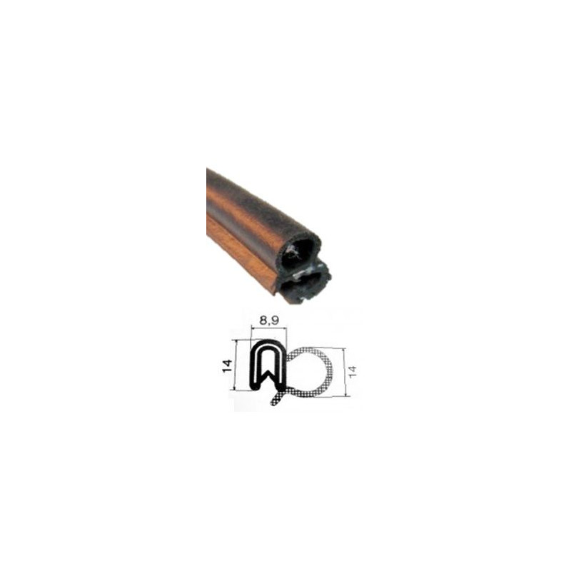 TRAFI VANO PORTA ROTOLO 25 FILO LATERALE FIAT 500 F / L / R 1965 1975