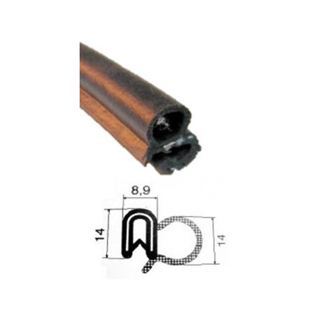 TRAFI VANO PORTA ROTOLO 25 FILO LATERALE FIAT 500 F / L / R 1965 1975