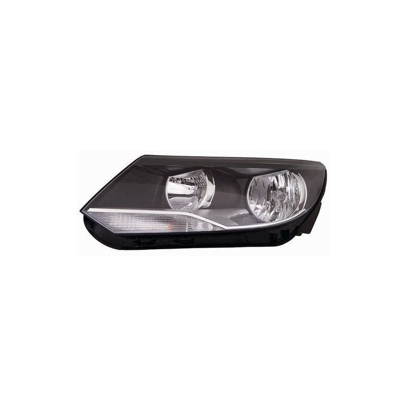 FARO FANALE PROIETTORE DX H7,H15 NERA VOLKSWAGEN TIGUAN (5N) 2011 2016 OEM 5N1941006