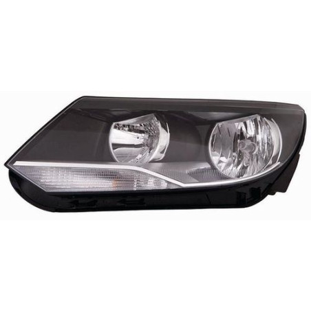FARO FANALE PROIETTORE SX H7,H15 NERA VOLKSWAGEN TIGUAN (5N) 2011 2016 OEM 5N1941005