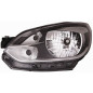 FARO FANALE PROIETTORE DX H4 NERA CROMATO ELETTRICA VOLKSWAGEN UP (121/122/123/BL1/BL2/BL3) 2012 2016 OEM 1S1941016N