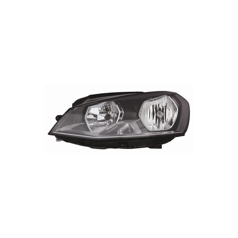 FARO FANALE PROIETTORE DX H7,H15 NERA VOLKSWAGEN GOLF VII (5G1) 2013 2016 OEM 5G1941006