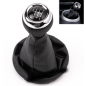 POMELLO E CUFFIA CAMBIO NERO/CROMATO 6 NERA LUCIDA MINI CLUBMAN (R55) 2006 2010