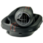 POMELLO E CUFFIA CAMBIO NERO/CROMATO 6 CON CUCITURE ROSSE NERA LUCIDA VOLKSWAGEN TOURAN (1T1/1T2) 2003 2006