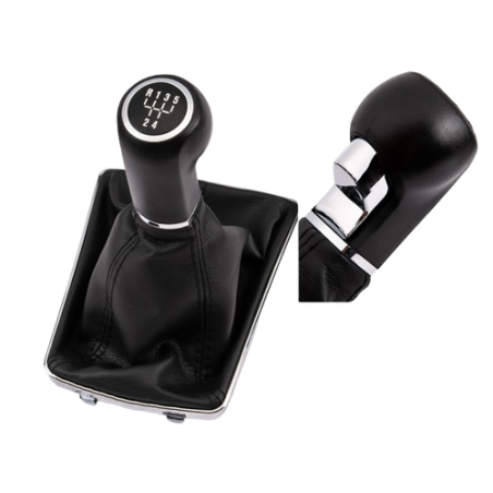 POMELLO E CUFFIA CAMBIO NERO/CROMATO 5 CROMATA NERA OPEL ASTRA H (A04) 2004 2010