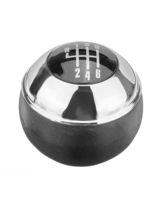 POMELLO CAMBIO NERO/CROMATO 6 NERA LUCIDA MINI COOPER/ONE (R50/F53) 2002 2006