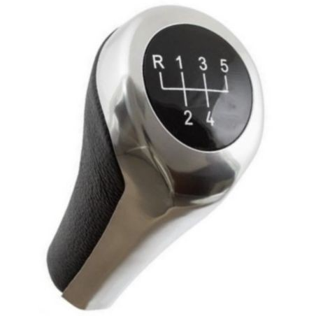 POMELLO CAMBIO NERO/SATINATO 5 NERA LUCIDA BMW SERIES 1 3/5D (E81/E87) 2004 2011