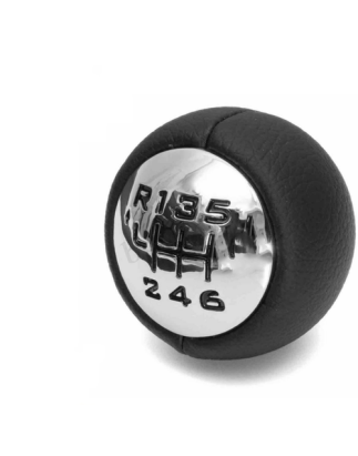POMELLO CAMBIO NERO 6 CROMATA FIAT SCUDO (270/272) 2007 2016