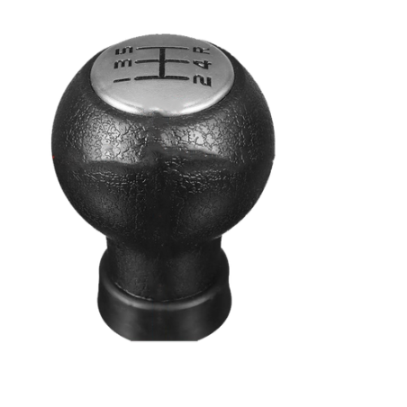 POMELLO CAMBIO NERO 5 ARGENTO SUZUKI SWIFT H/B (MZ/EZ) 2006 2011