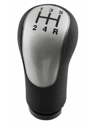 POMELLO CAMBIO NERO/ARGENTO 5 FORD FIESTA (JA/JB) 2002 2008