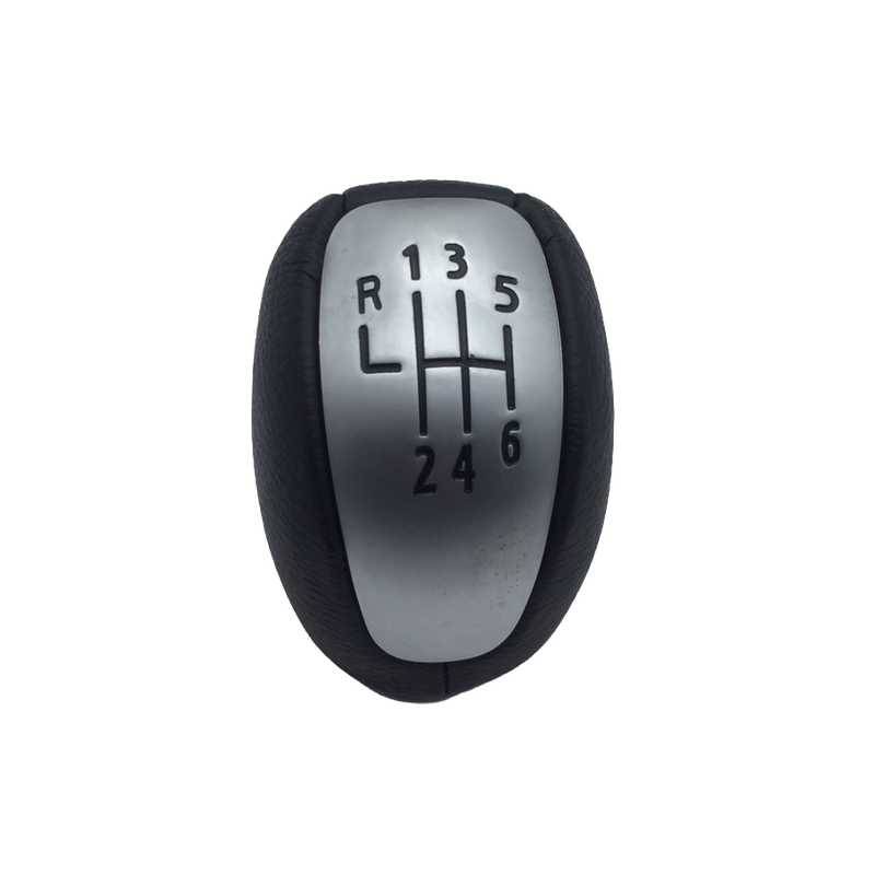 POMELLO CAMBIO NERO/ARGENTO 6 RENAULT LAGUNA (BT0/BT1) 2007 2015