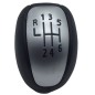 POMELLO CAMBIO NERO/ARGENTO 6 RENAULT LAGUNA (BT0/BT1) 2007 2015