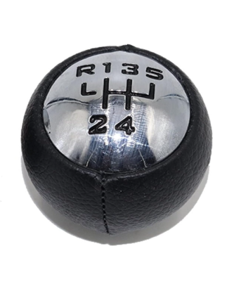 POMELLO CAMBIO NERO 5 CROMATA CITROEN C3 (SC) 2010 2013 OEM 2403AH