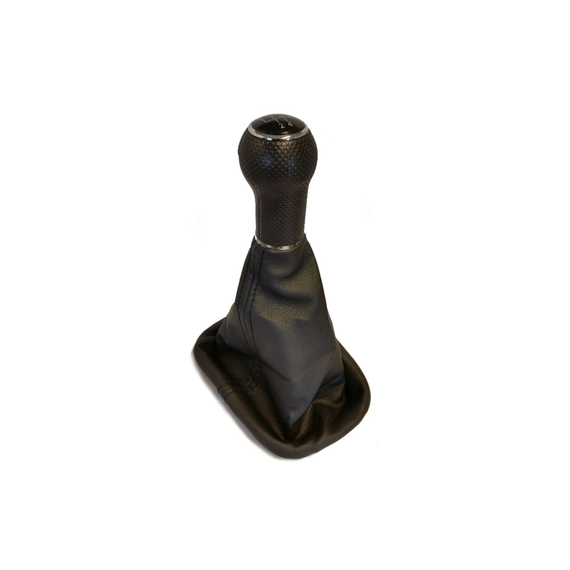 POMELLO E CUFFIA CAMBIO NERO 5 NERA LUCIDA VOLKSWAGEN NEW BEETLE (9C1/1C1/1Y7) 1998 2011