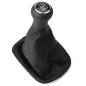 POMELLO E CUFFIA CAMBIO NERO/CROMATO 5 NERA LUCIDA VOLKSWAGEN PASSAT (3B2/3B5) 1997 2000