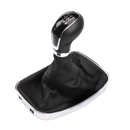 POMELLO E CUFFIA CAMBIO NERO/CROMATO 6 CROMATA OPEL INSIGNIA (G09) 2008 2013
