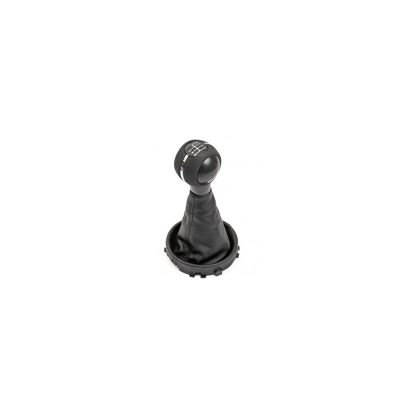POMELLO E CUFFIA CAMBIO NERO 6 NERA LUCIDA MINI COOPER/ONE (F55/F56) 2014 2021 OEM 23117641999