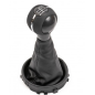 POMELLO E CUFFIA CAMBIO NERO 6 NERA LUCIDA MINI COOPER/ONE (F55/F56) 2014 2021 OEM 23117641999