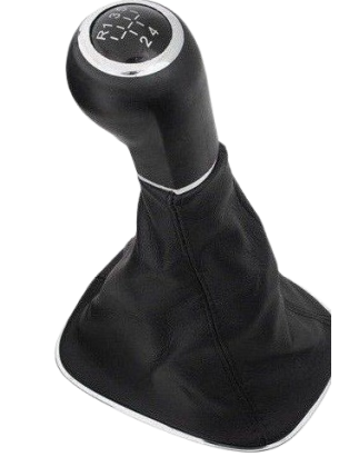 POMELLO E CUFFIA CAMBIO NERO 5 NERA LUCIDA OPEL CORSA D (S07) 2006 2015