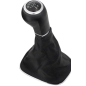 POMELLO E CUFFIA CAMBIO NERO 5 NERA LUCIDA OPEL CORSA D (S07) 2006 2015