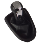 POMELLO E CUFFIA CAMBIO NERO/CROMATO 5 CHEVROLET SPARK 2010 2013